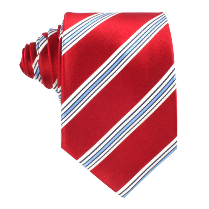 polyester striped ties